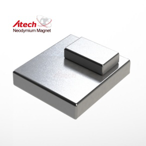 Block / plate neodymium magnet product photograph